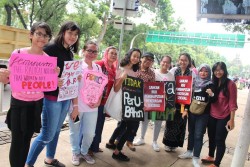API Kartini Mendukung Women's March